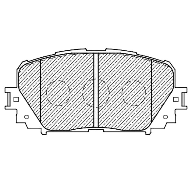 

Тормозные колодки JEENICE передние дисковые ws260300