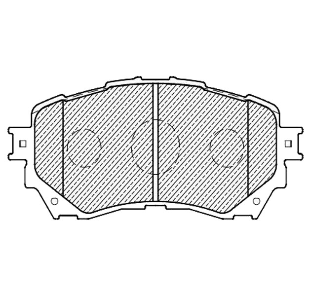 

Тормозные колодки JEENICE передние дисковые ws263400