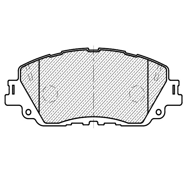 

Тормозные колодки JEENICE передние дисковые ws284600