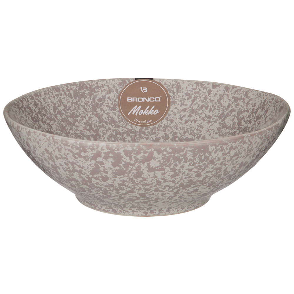 

Bronco 62-139 САЛАТНИК BRONCO MOKKO 20*7 СМ (МАЛ=2ШТ./КОР=48ШТ.), Бежевый