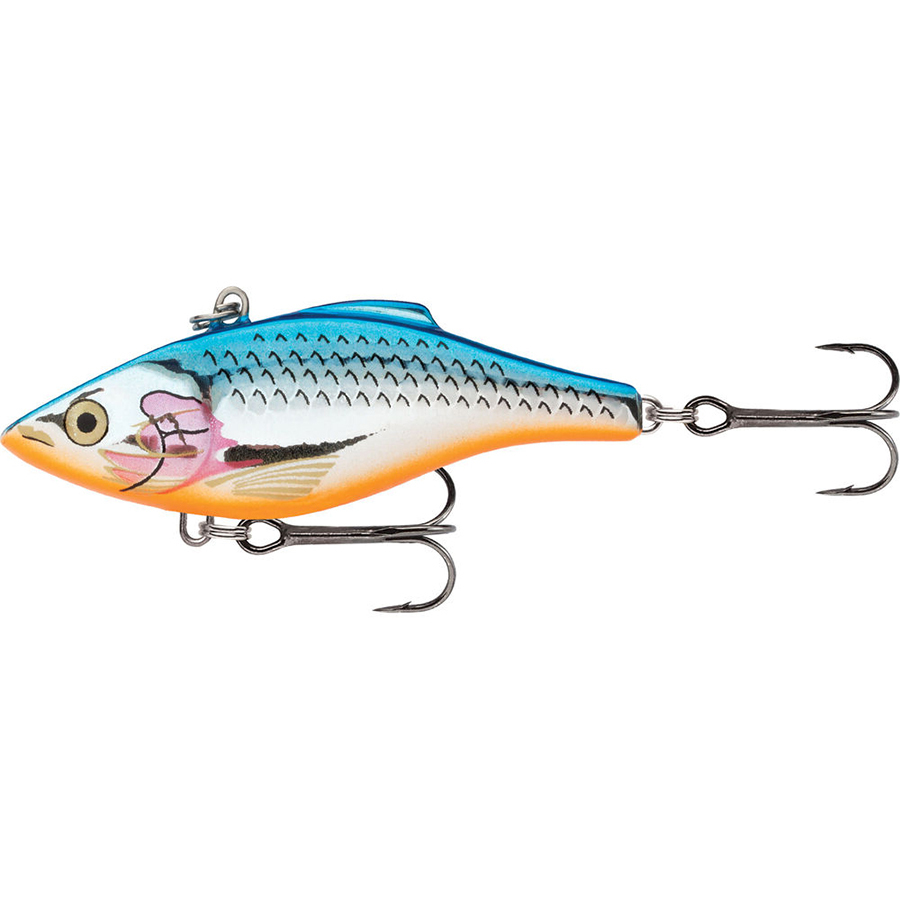 

Воблер Rattlin Rapala (40 мм, 6 гр, тонущий) RNR04-SB, Разноцветный