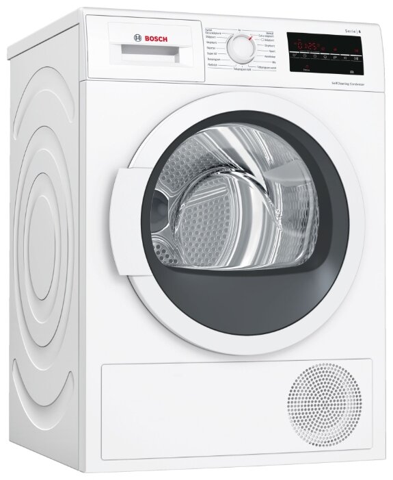 

Сушильная машина Bosch WTW85L48SN White, WTW85L48SN