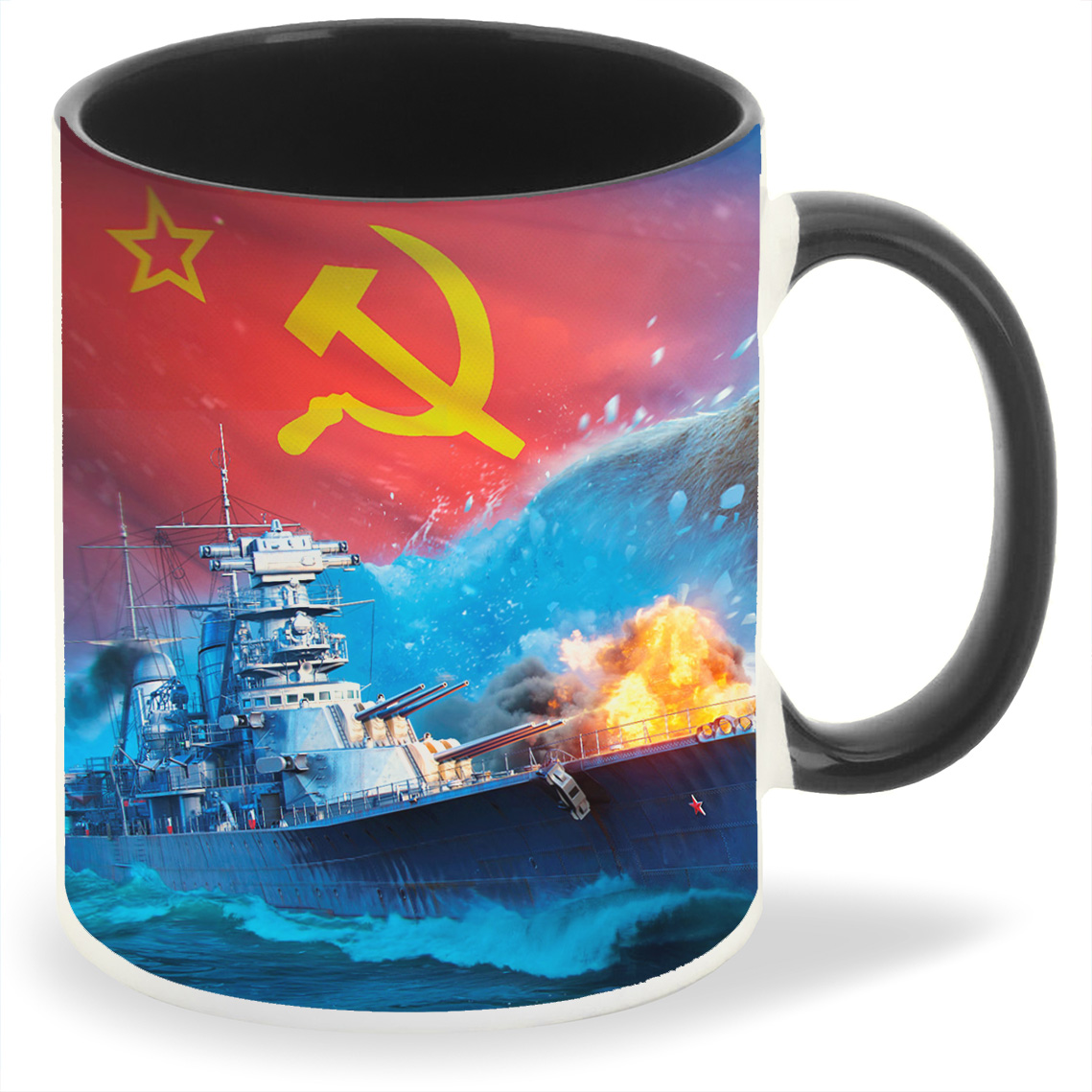 

Кружка CoolPodarok Корабли ВОВ Медведь, Корабли ВОВ Медведь
