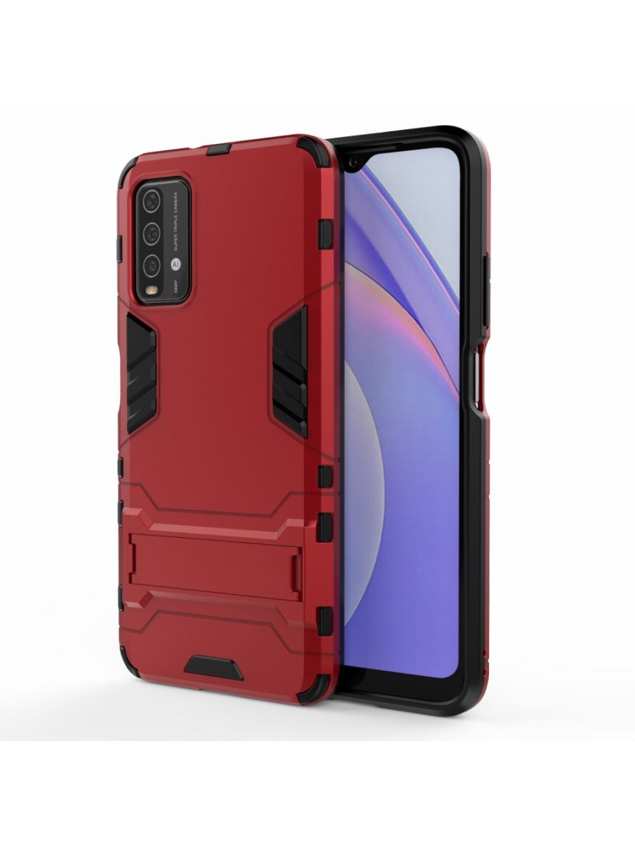 

Чехол Iron для смартфона Xiaomi Redmi 9T Красный