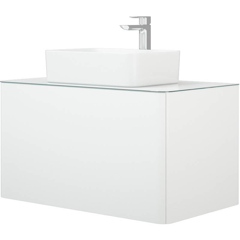 Тумба под раковину Corozo Рино 90 Z2 SD-00001228 подвесная Белая