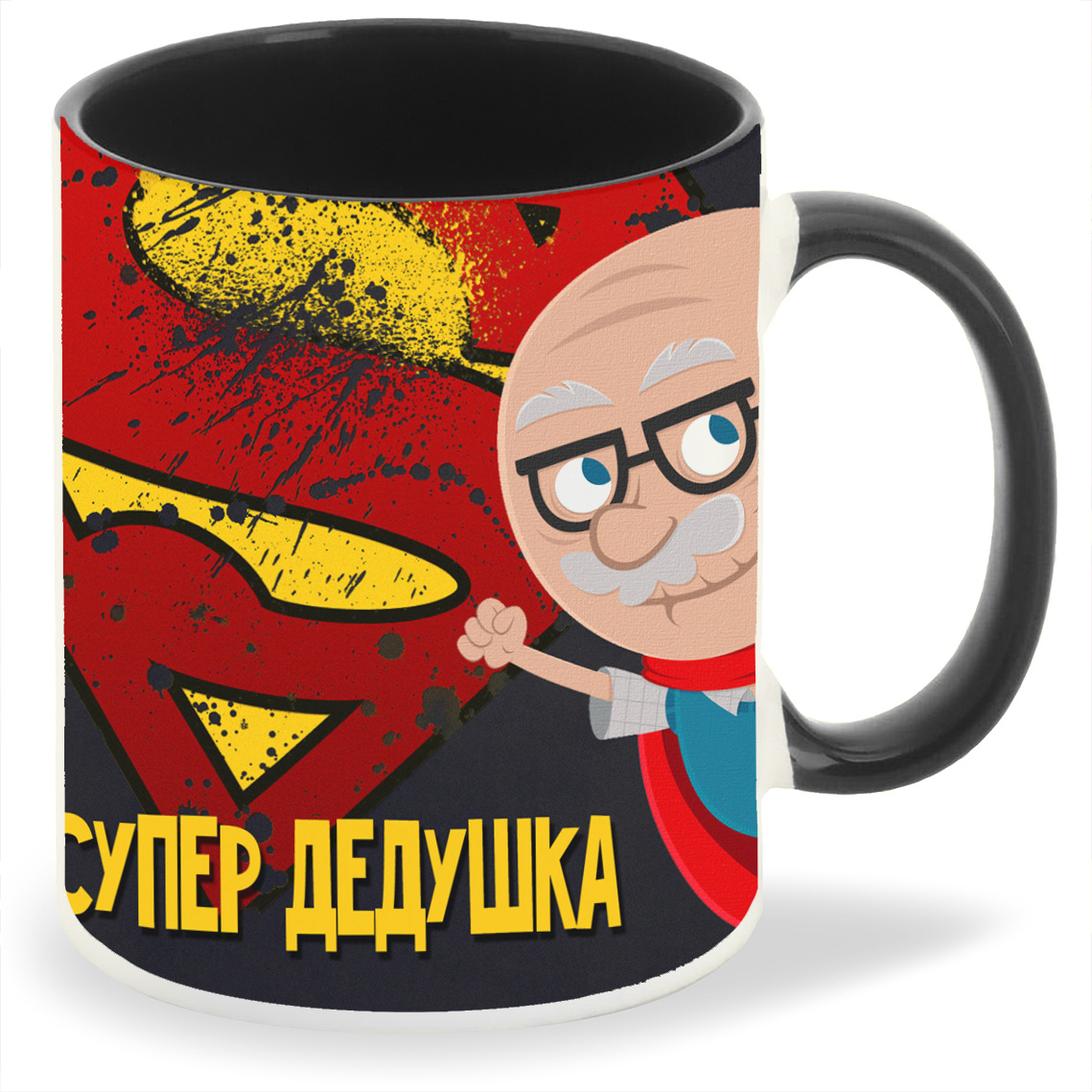 

Кружка CoolPodarok Супер дочь, Супер дочь