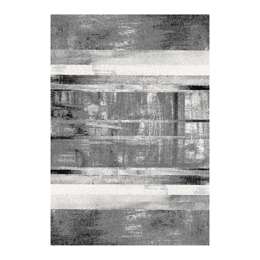 

Ковёр Kitroom Лайла де Люкс 40x60 прямоугольный серый/черный 15787