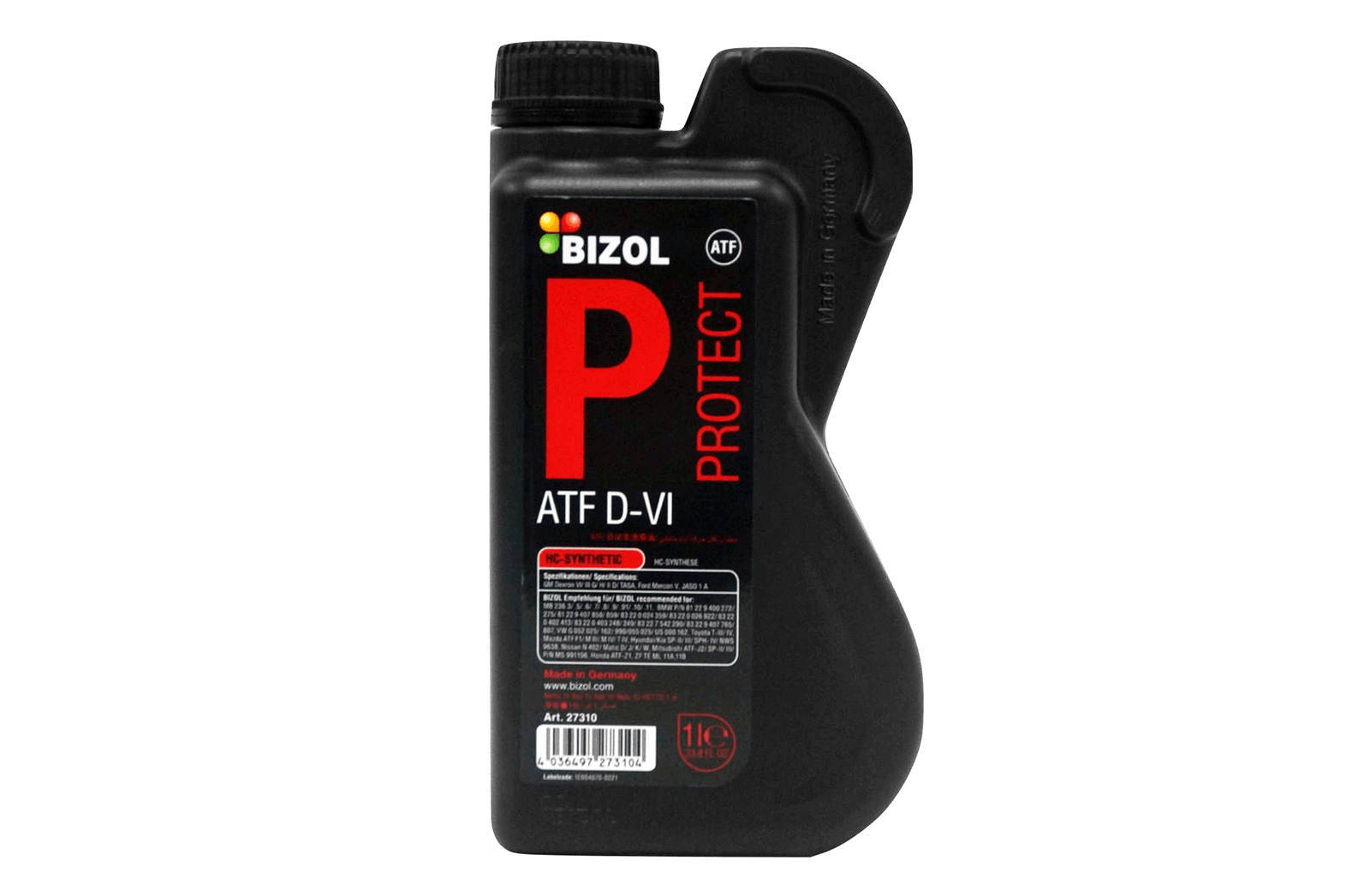 BIZOL 27310 Масло трансмиссионное BIZOL 1л ATF Protect ATF D-VI GM Dexron VI 1шт