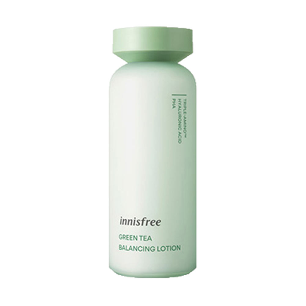 фото Балансирующий лосьон с экстрактом зеленого чая innisfree green tea balancing lotion