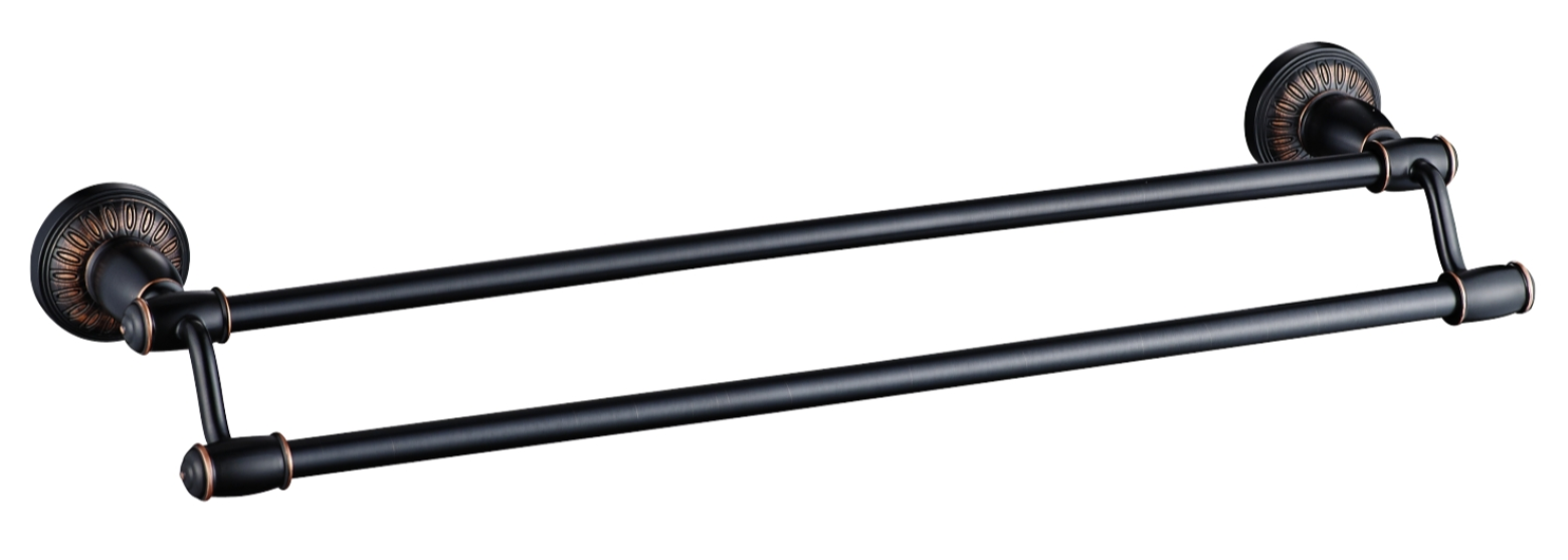 

Держатель для полотенец прямой двойной 60 см Savol S-606648H, S-606648H