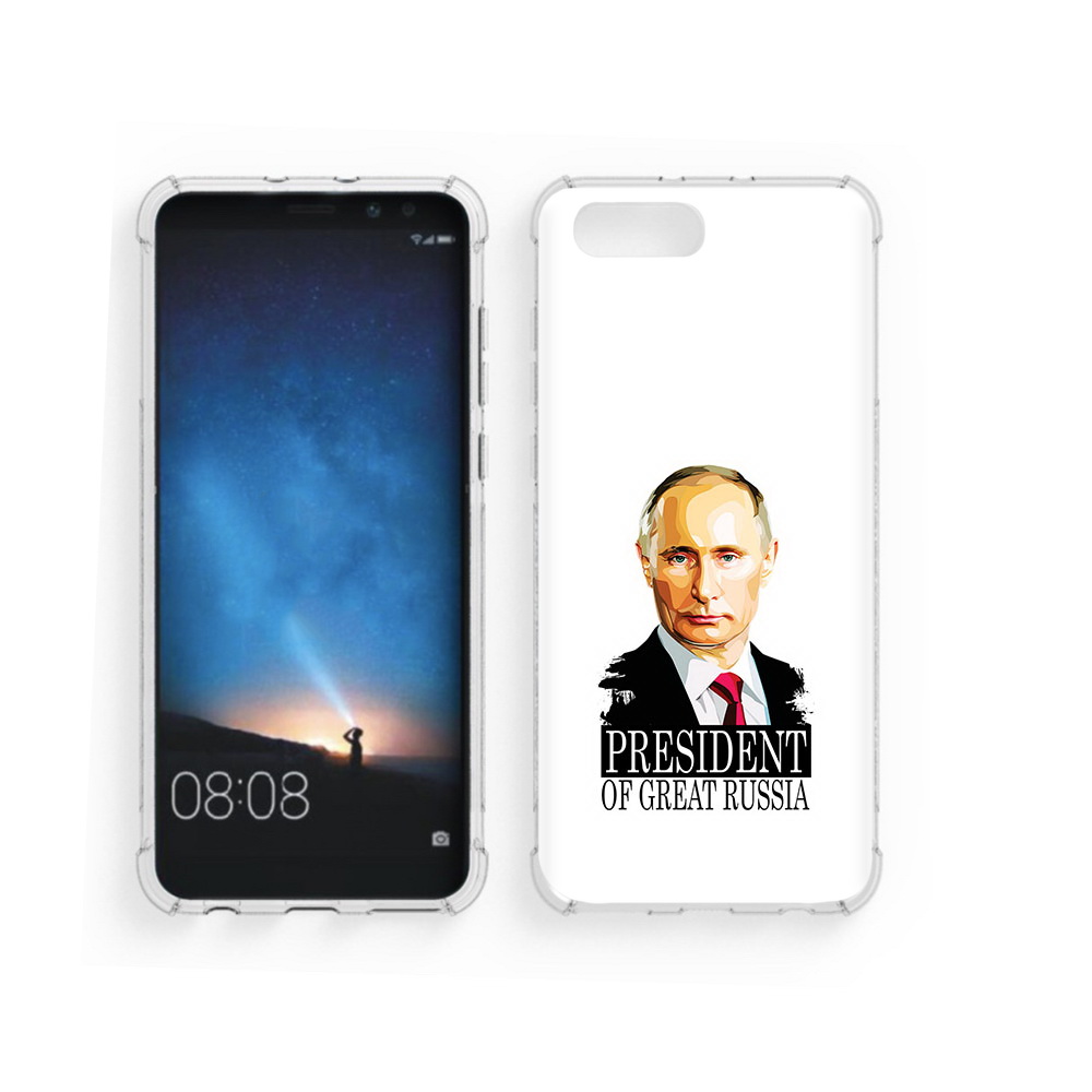 

Чехол MyPads Tocco для Honor V10 Володька (PT98539.62.50), Прозрачный, Tocco