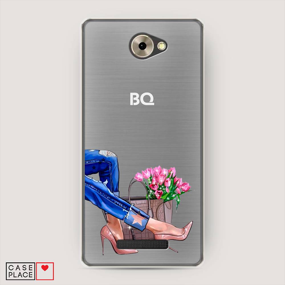 фото Чехол awog "каблучки" для bq 5070 magic