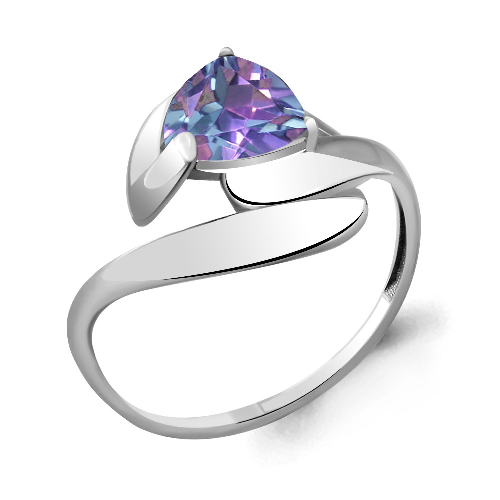 

Кольцо из серебра с алекситом р. 18,5 Aquamarine 6590925_925_р, 6590925_925_р