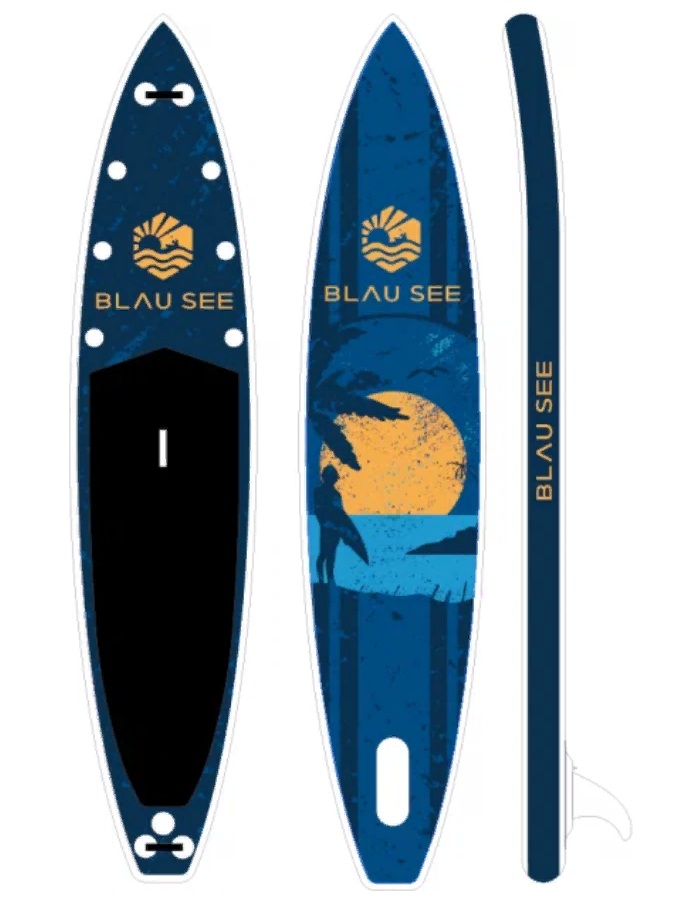 Надувной Sup-board Ocean Sunset 12,6 сап доска (комплект) с насосом и веслом
