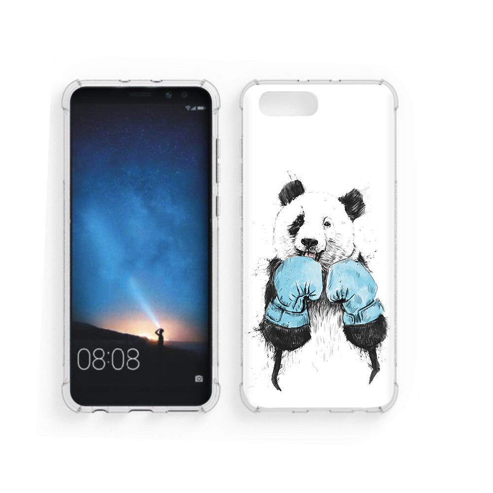 

Чехол MyPads Tocco для Honor V10 панда боксер (PT98539.62.531), Прозрачный, Tocco