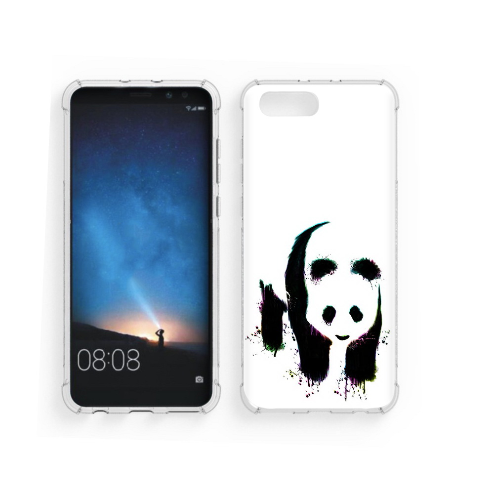

Чехол MyPads Tocco для Honor V10 панда в акварели (PT98539.62.532), Прозрачный, Tocco
