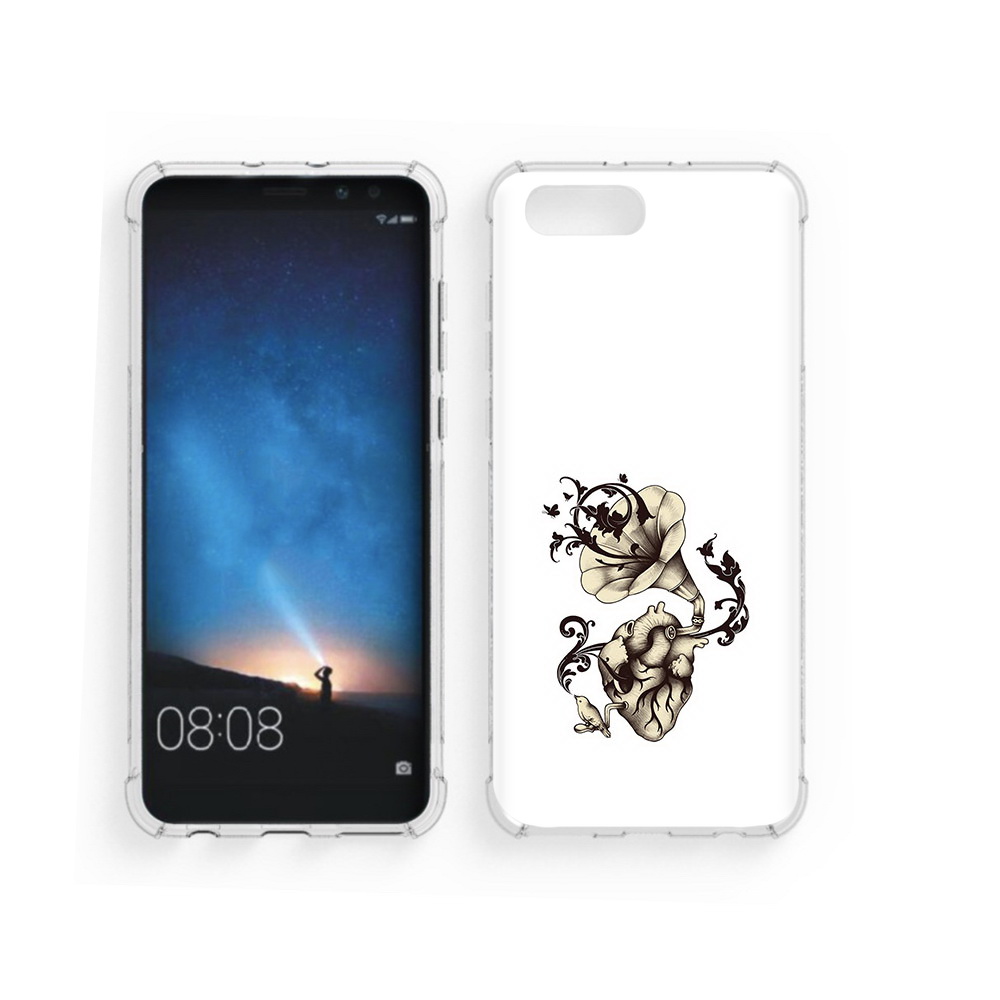 

Чехол MyPads Tocco для Honor V10 Граммофон (PT98539.62.55), Прозрачный, Tocco