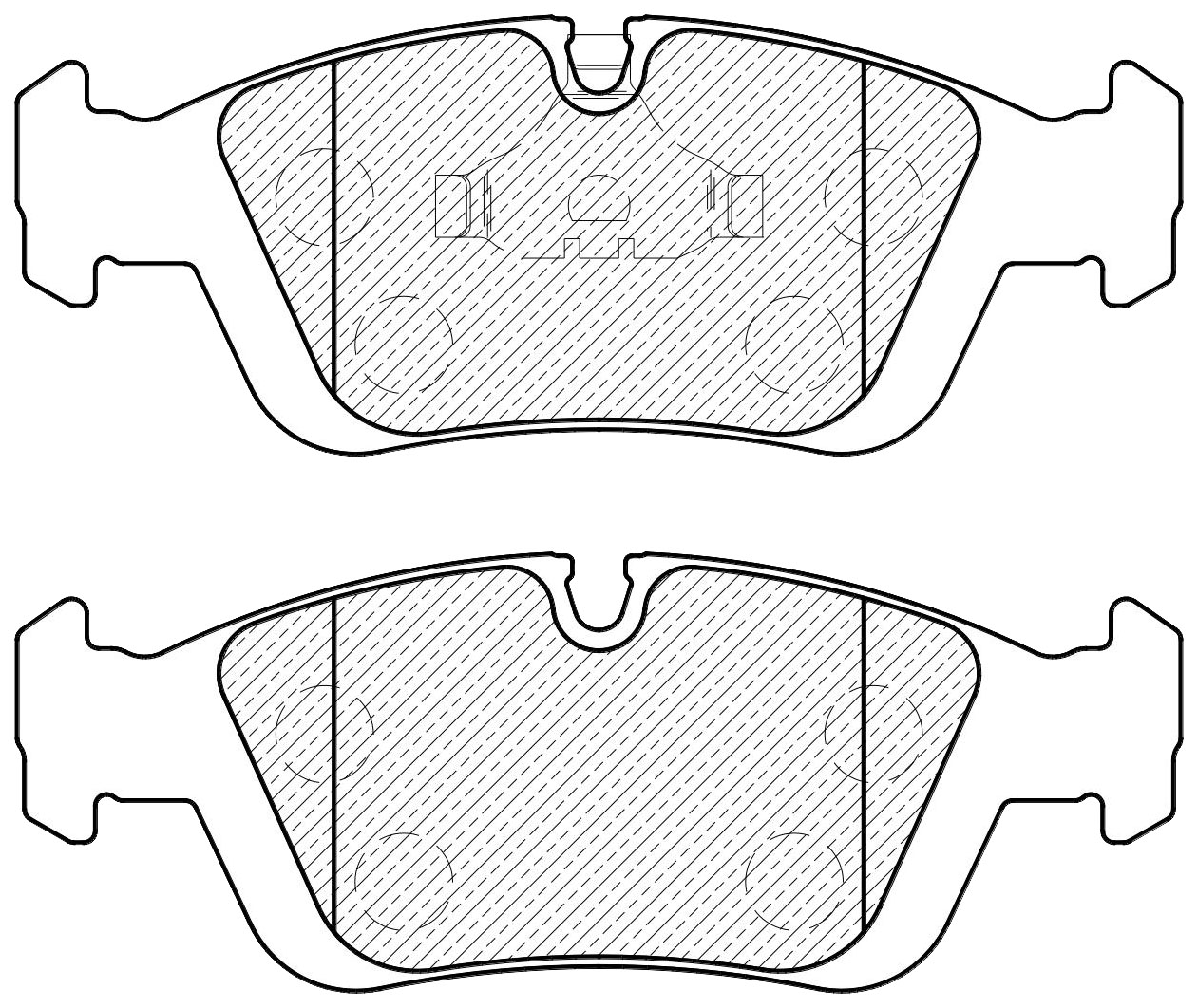 

Тормозные колодки JEENICE передние дисковые ws314002
