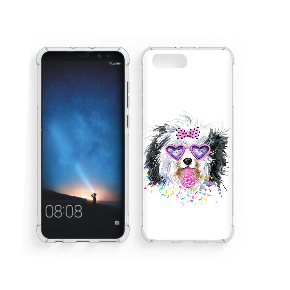 

Чехол MyPads Tocco для Honor V10 пушистик (PT98539.62.559), Прозрачный, Tocco