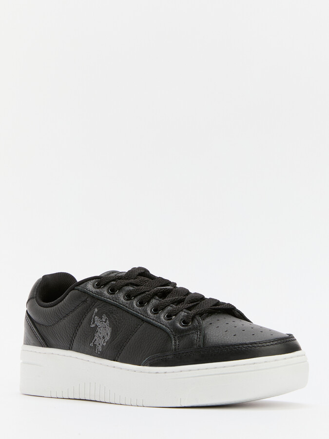 

Кеды женские U.S. POLO ASSN. 101740910 черные 40 EU, Черный, 101740910