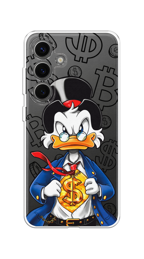

Чехол на Samsung Galaxy S25 Scrooge Goldman, Черный;белый;синий, 2110350-1