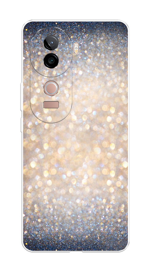 

Чехол на Vivo V40e Мерцание рисунок, Желтый;серый, 2611950-1