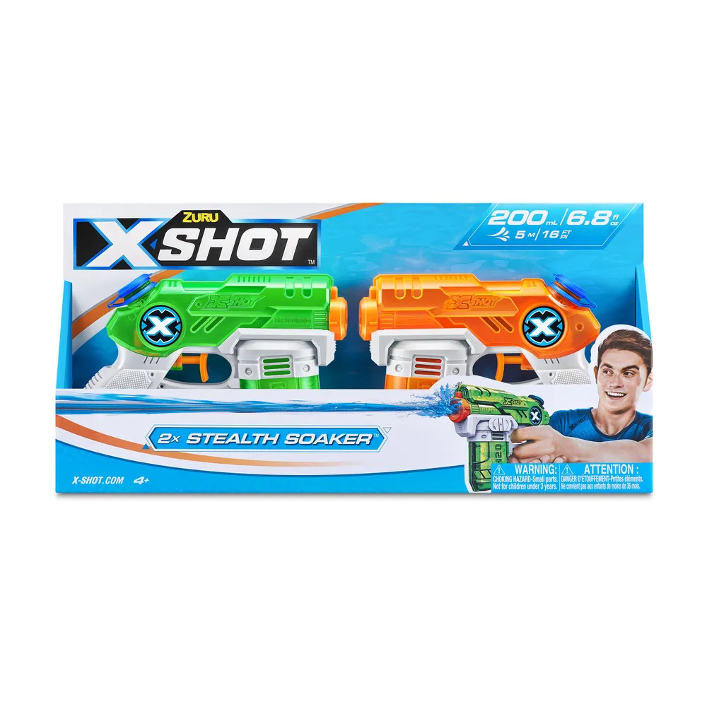 фото Игрушка: бластер zuru x-shot water стелс