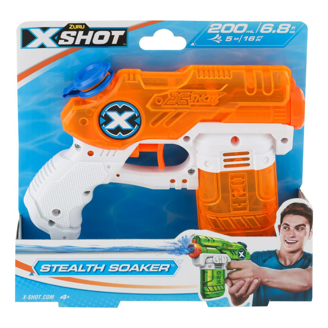 Водный пистолет игрушечный X-Shot 18 см