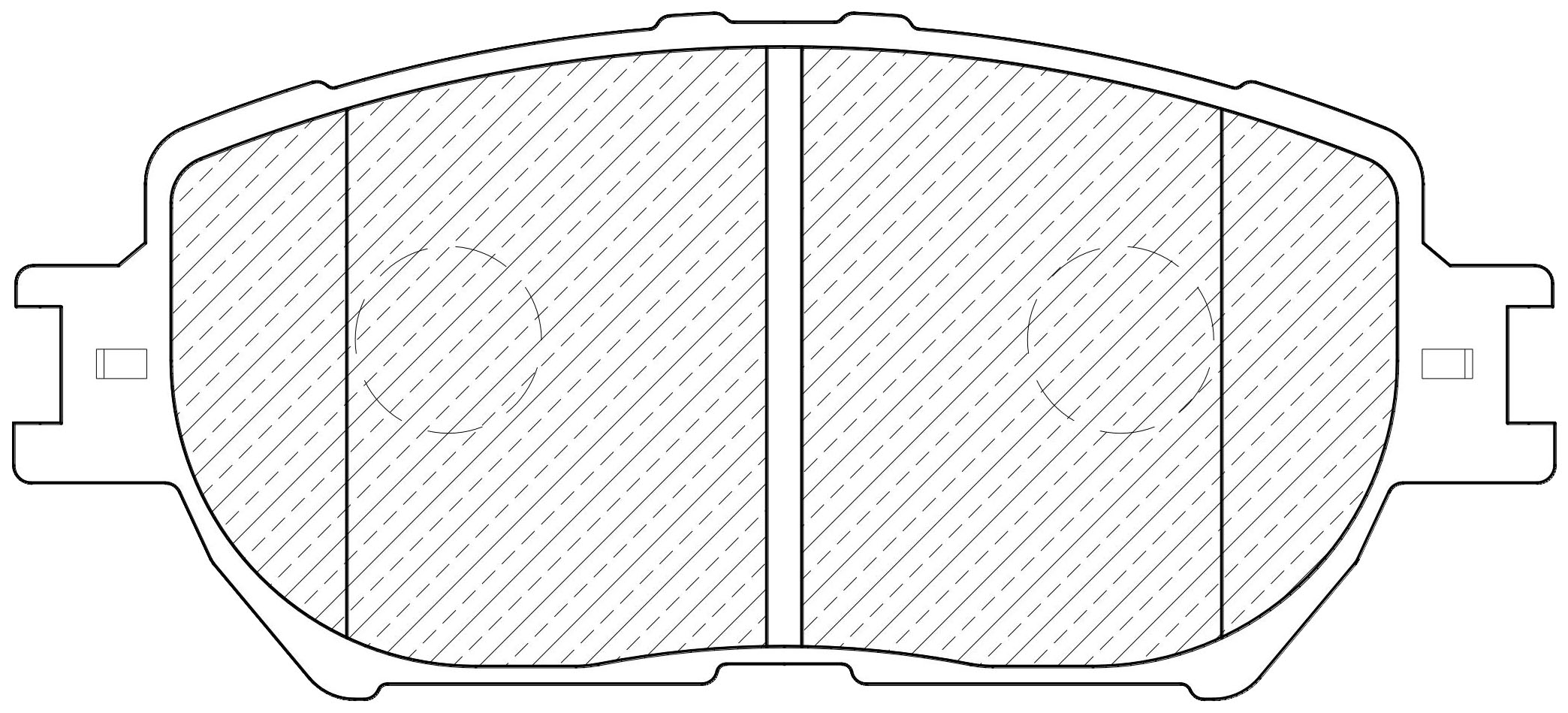 

Тормозные колодки JEENICE передние дисковые ws342100