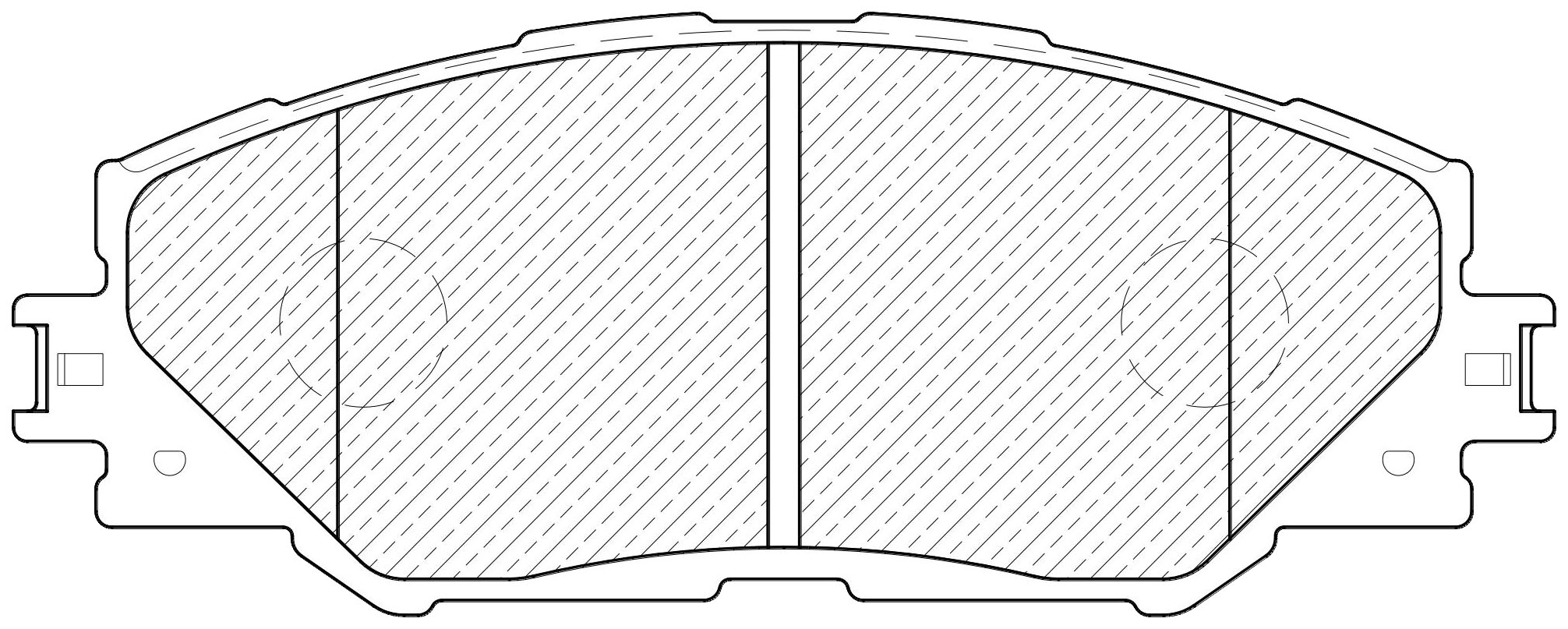

Тормозные колодки JEENICE передние дисковые ws344100