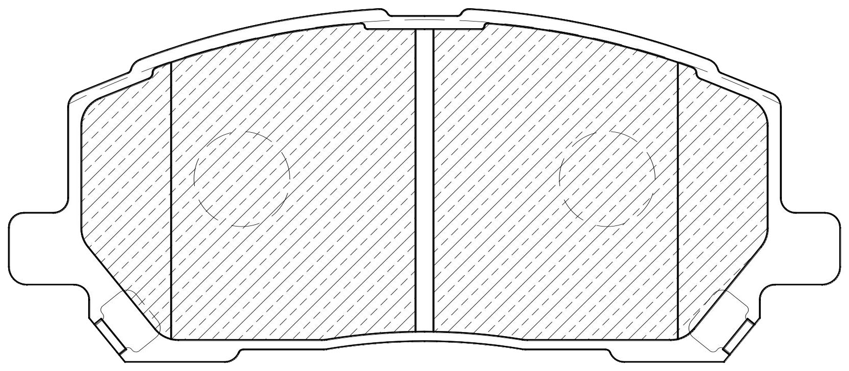 

Тормозные колодки JEENICE передние дисковые ws421700