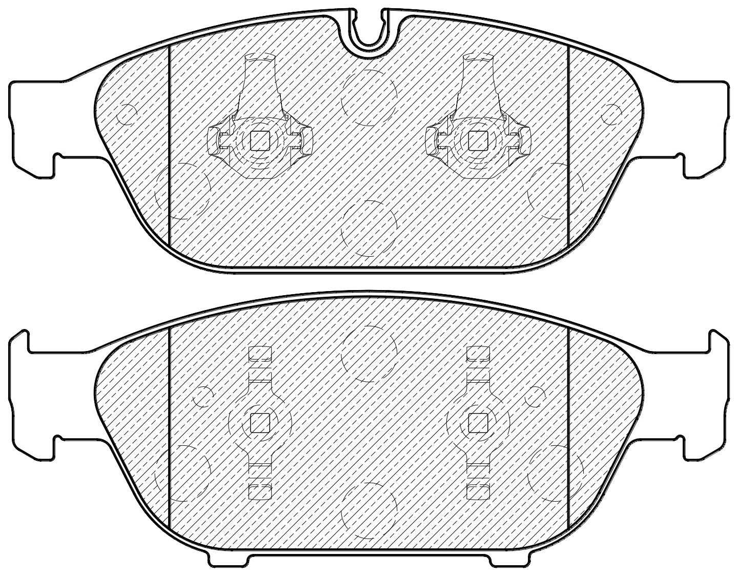 

Тормозные колодки JEENICE передние дисковые ws404100