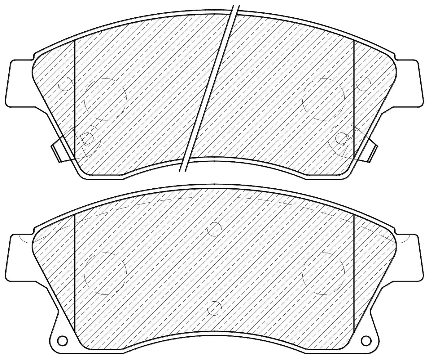 

Тормозные колодки JEENICE передние дисковые ws403501