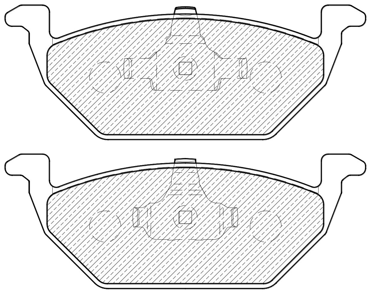 

Тормозные колодки JEENICE передние дисковые ws213600