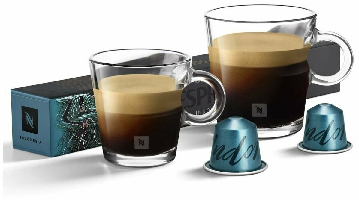 

Кофе в капсулах Nespresso Indonesia, 10 шт х 10 капсул, Nespresso Original