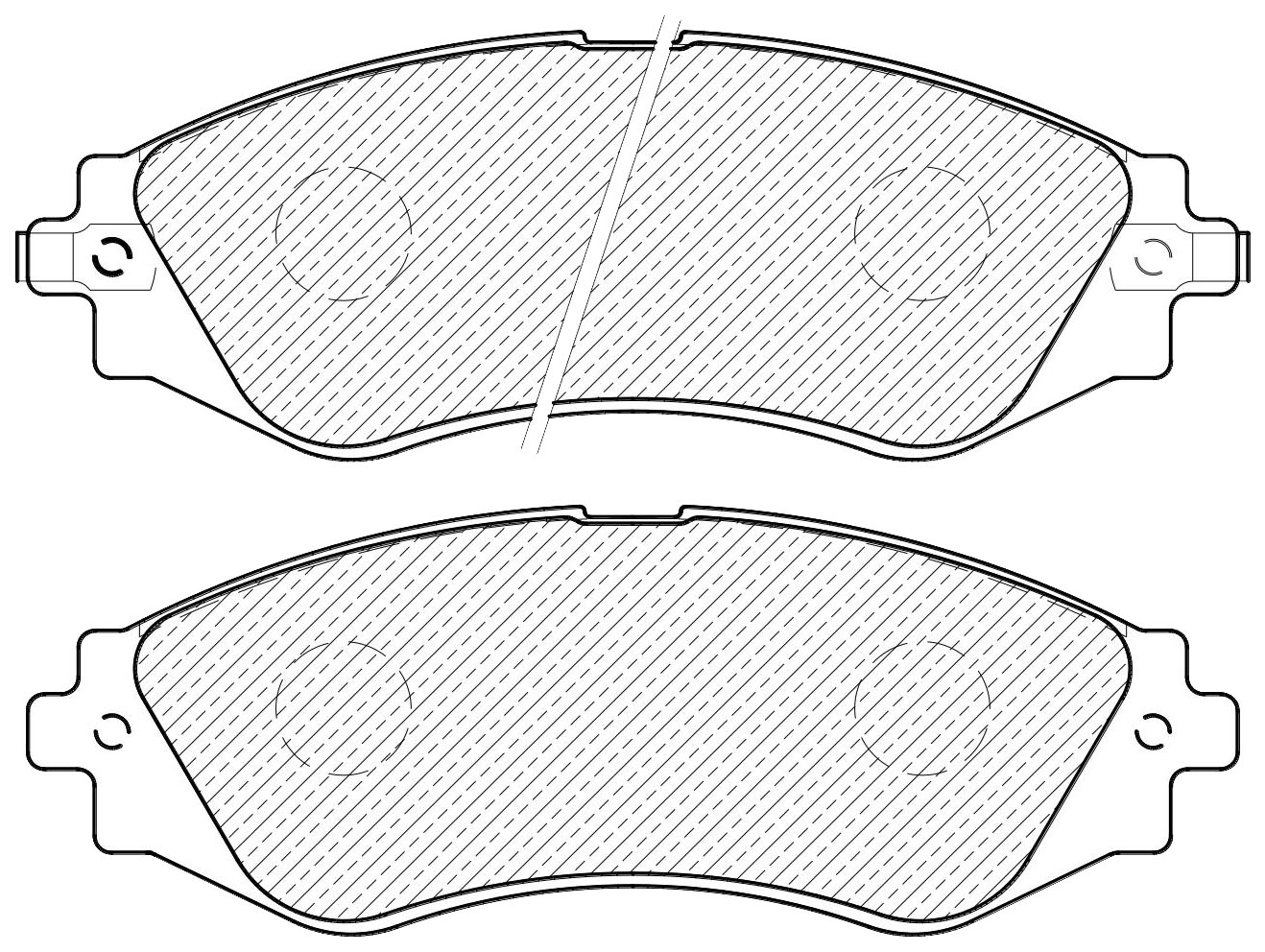 

Тормозные колодки JEENICE передние дисковые ws305100