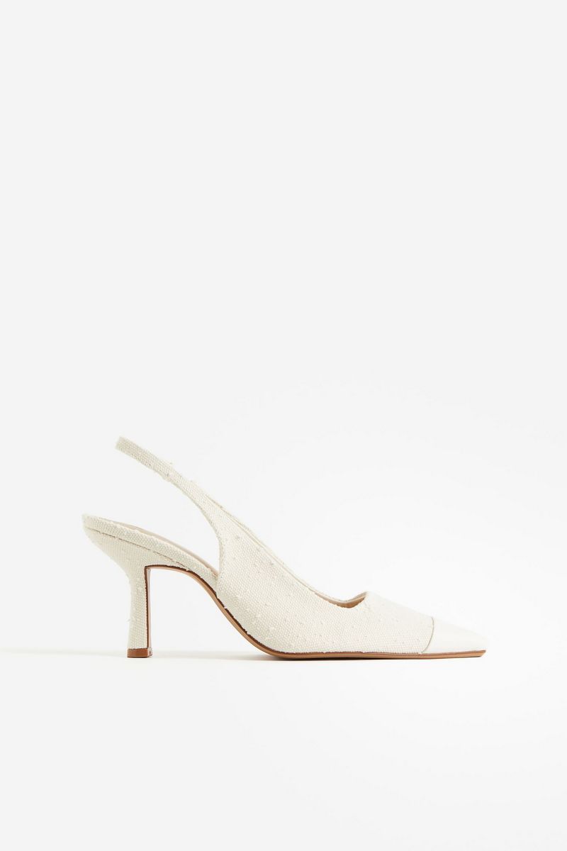 

Туфли женские H&M 1115073 белые 42 EU, Белый, 1115073