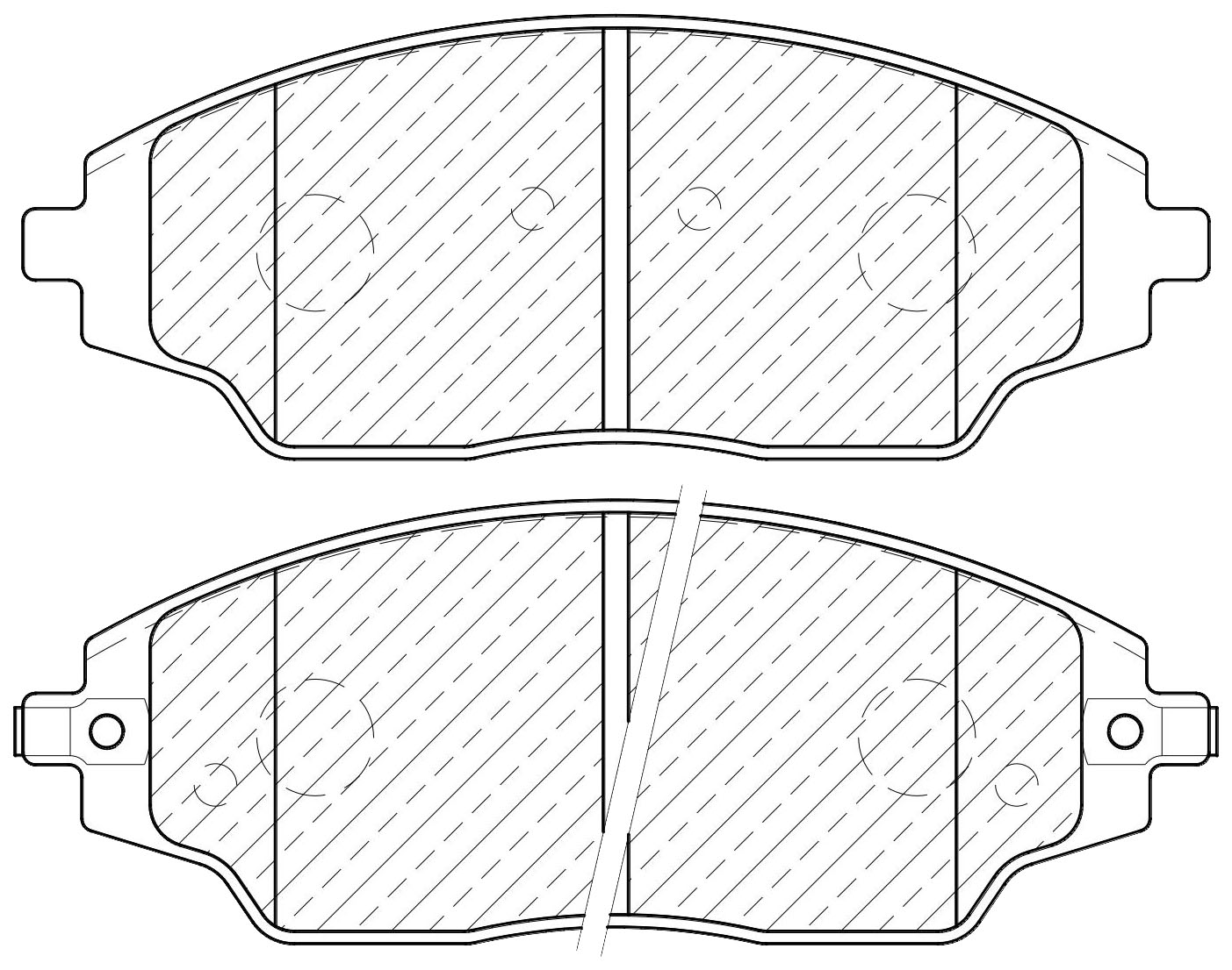 

Тормозные колодки JEENICE передние дисковые ws242600