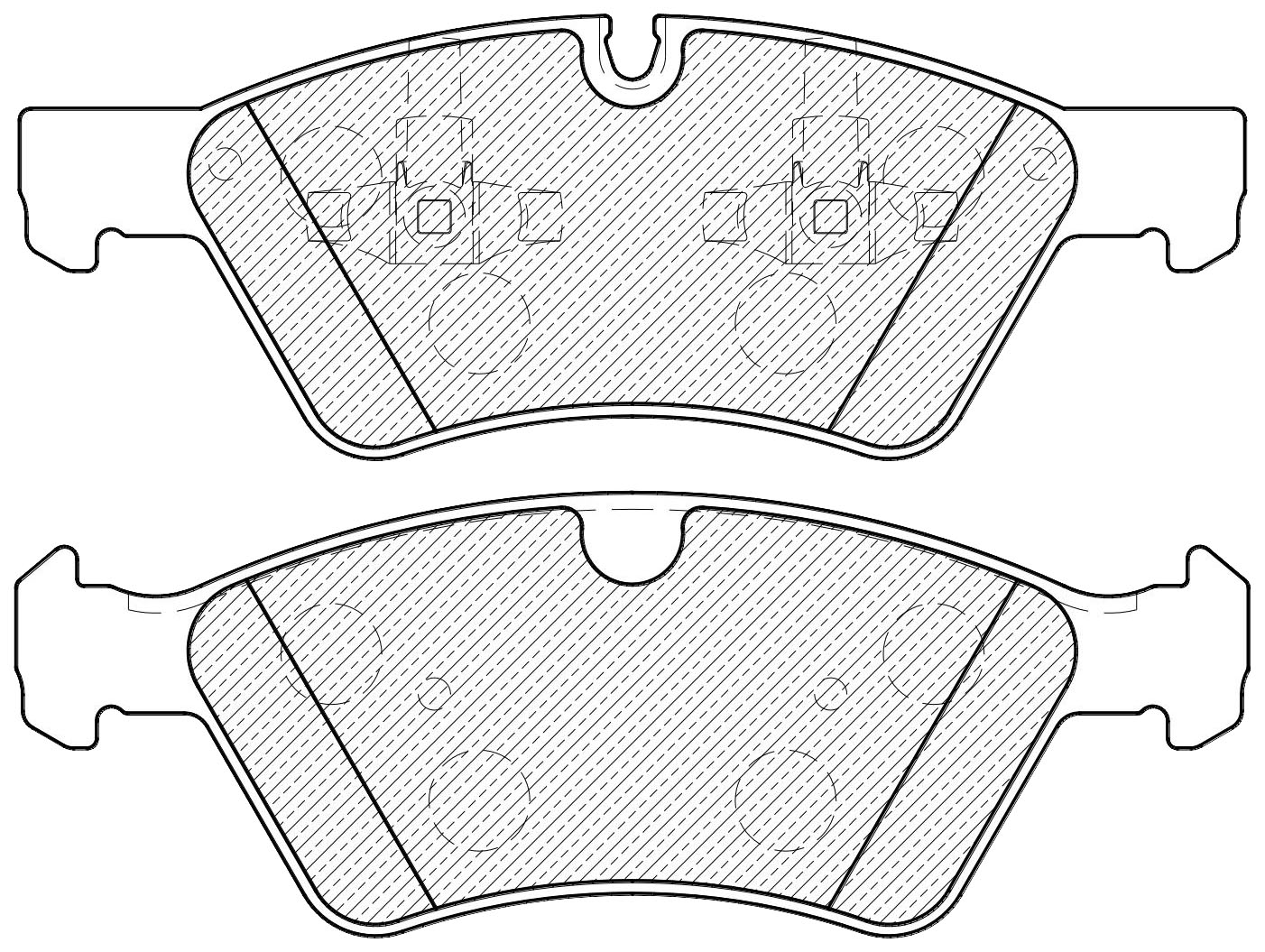

Тормозные колодки JEENICE передние дисковые ws331400