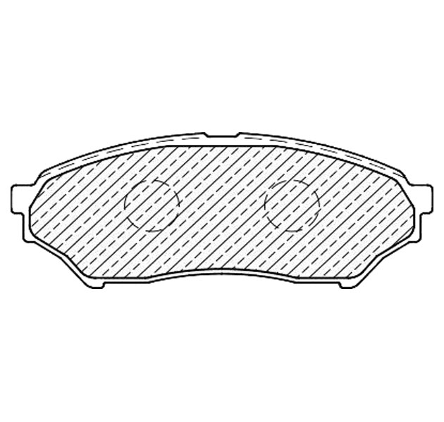 

Тормозные колодки JEENICE передние дисковые ws231500