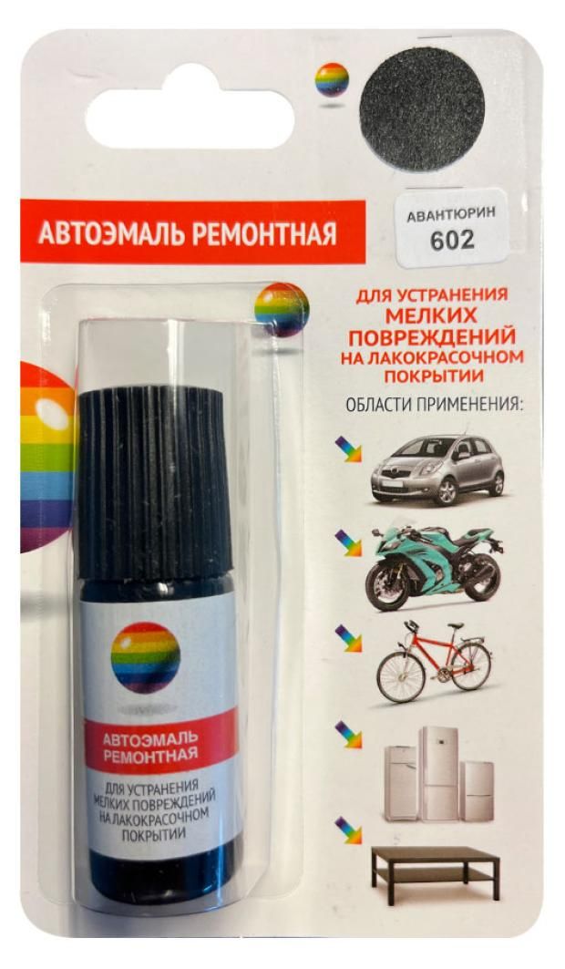 

Автоэмаль Авантюрин 602 10 мл, Черный