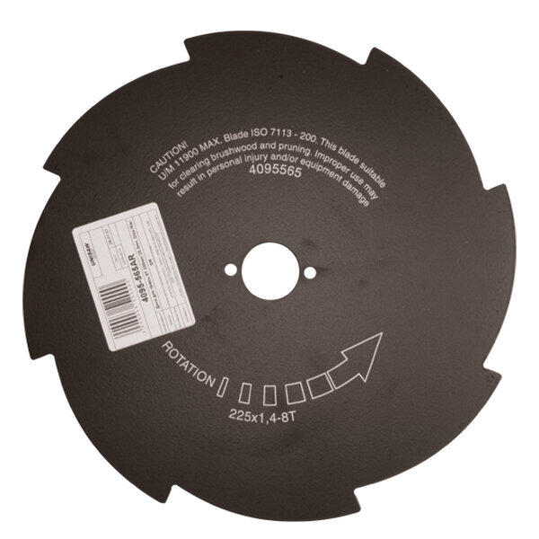 

Диск для травы Oleo-Mac 4095-565AR 8T 230мм/25.4мм