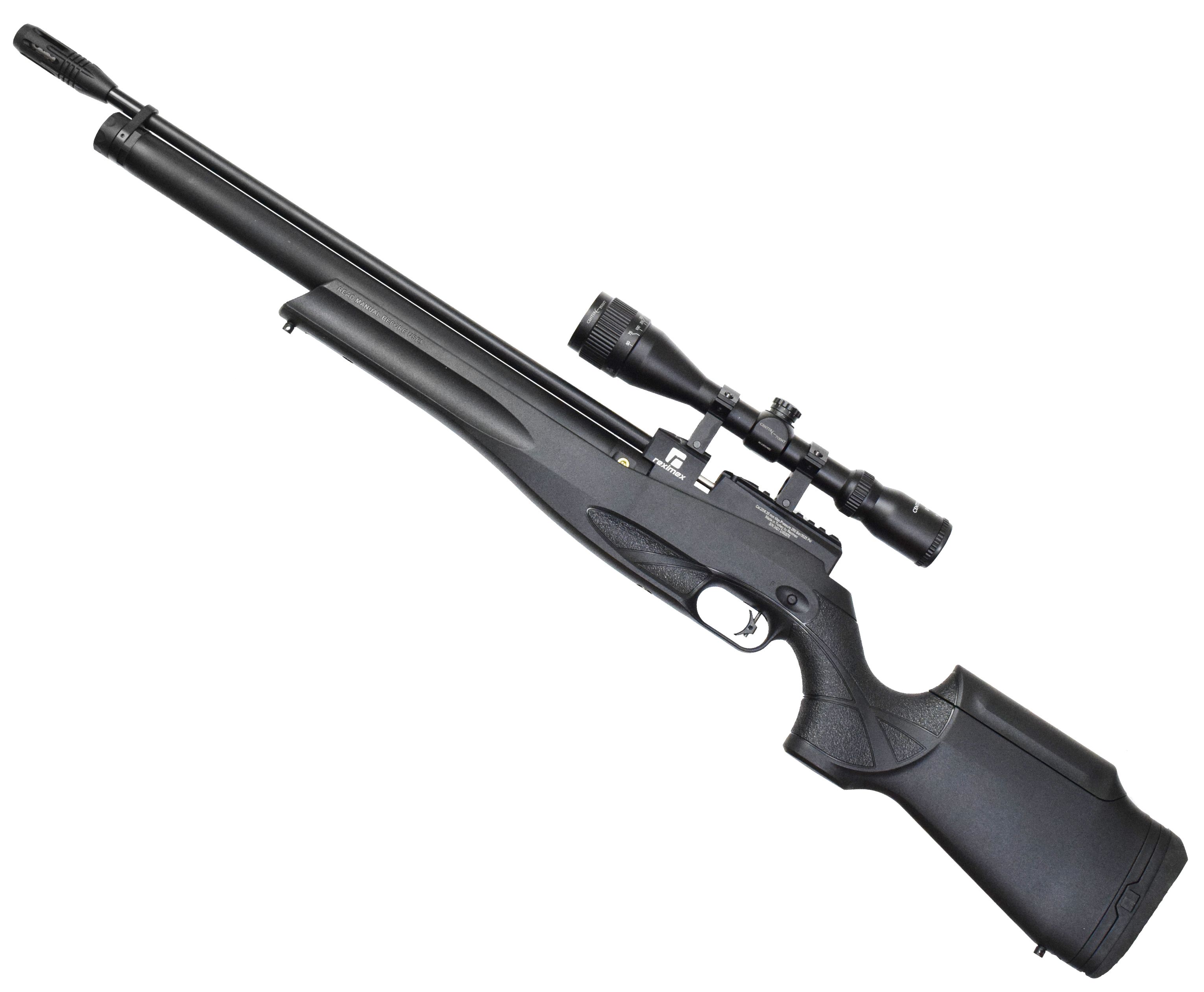 Пневматическая PCP винтовка Reximex Daystar 6.35 мм (черный, пластик)
