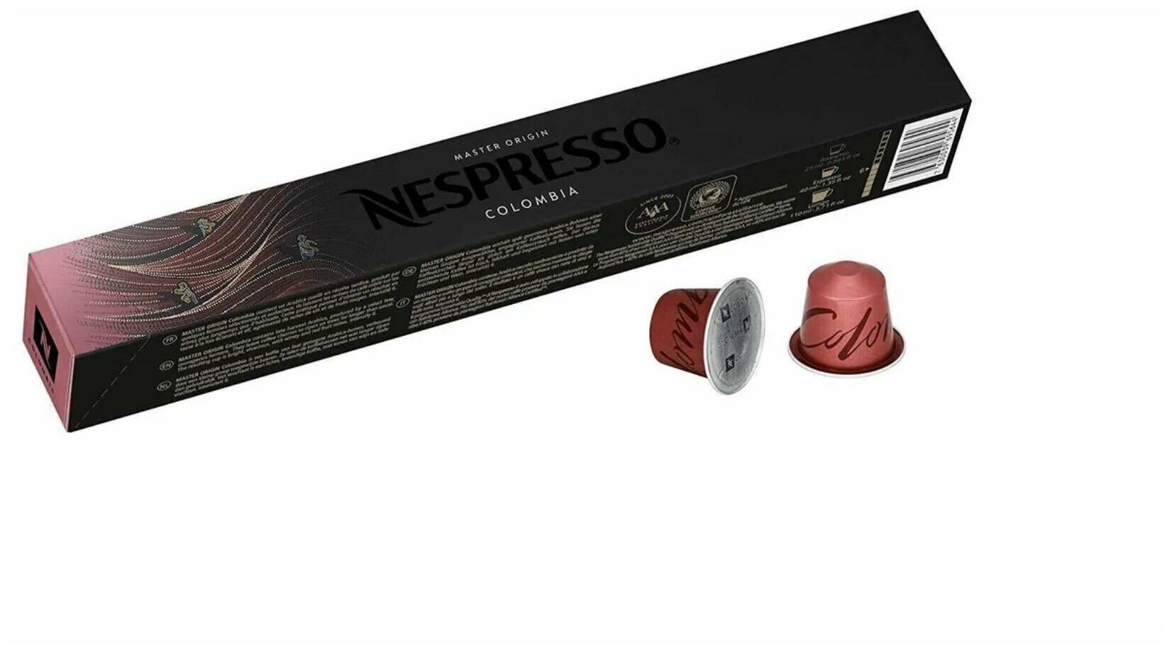 

Кофе в капсулах Nespresso Colombia, 10 шт х 10 капсул, Nespresso Original