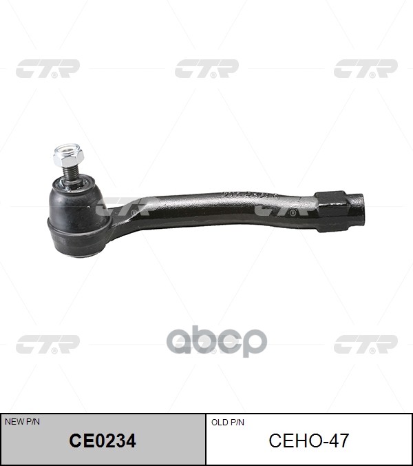 

Наконечник Рулевой R Honda Insight Ii 09->/Jazz Ii 08-> Ctr Ceho-47 CTR арт. CE0234