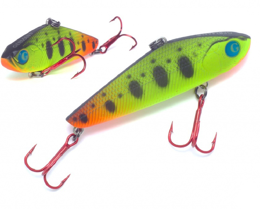 

Раттлин German GAKATSU 58 #C223, 58 мм, 10 гр, тонущий