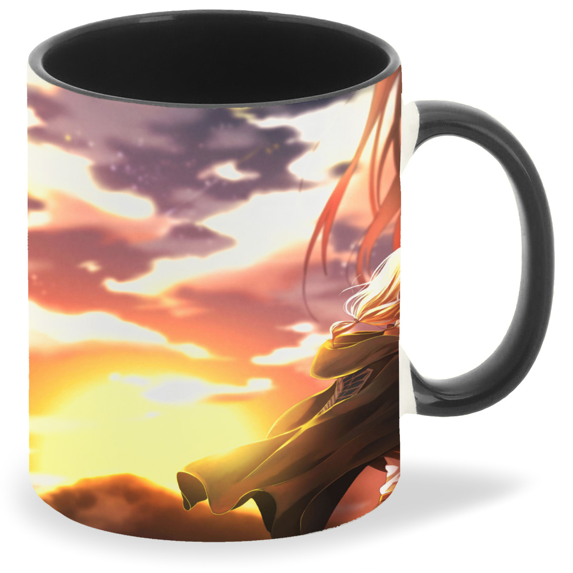 

Кружка CoolPodarok Аниме атака титанов микаса акерман, Аниме атака титанов микаса акерман