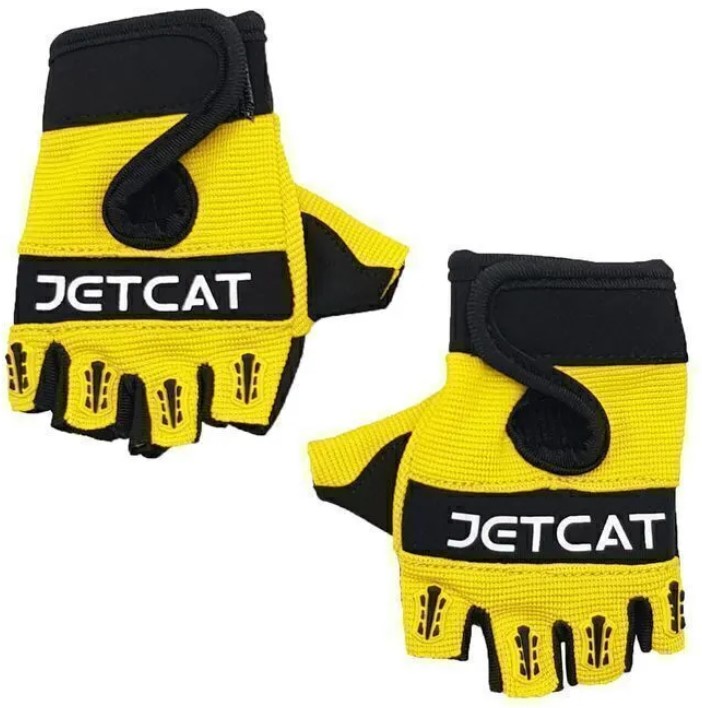 Перчатки велосипедные Jetcat Желтый S 6,7см