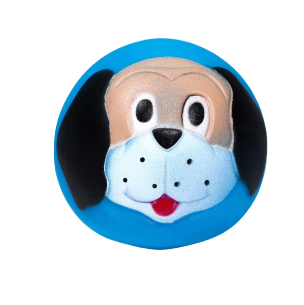 Игрушка Пижон пищащая Песик для собак, 7 см, синяя