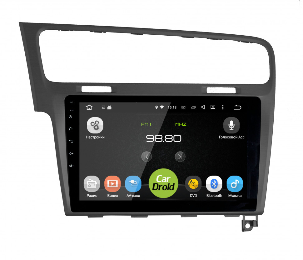 

Штатная магнитола Roximo CarDroid RD-3715FG для Volkswagen Golf 7 Серый, RD-3715FG
